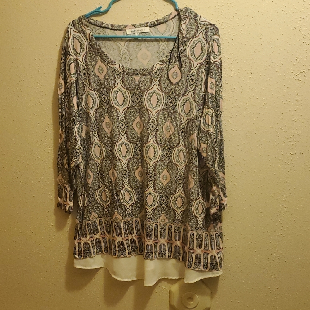 Patterned Women's Top